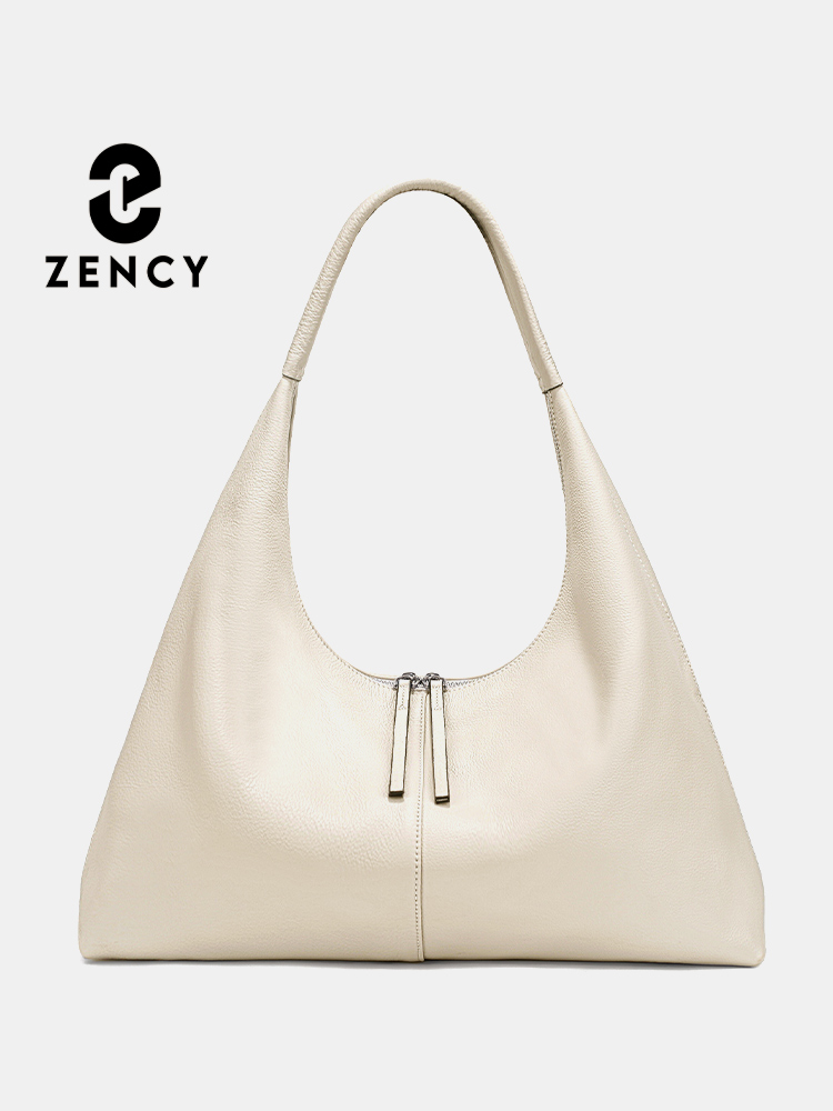 Women Bags For Work - Zency kadın Hakiki Deri Hobo Çanta