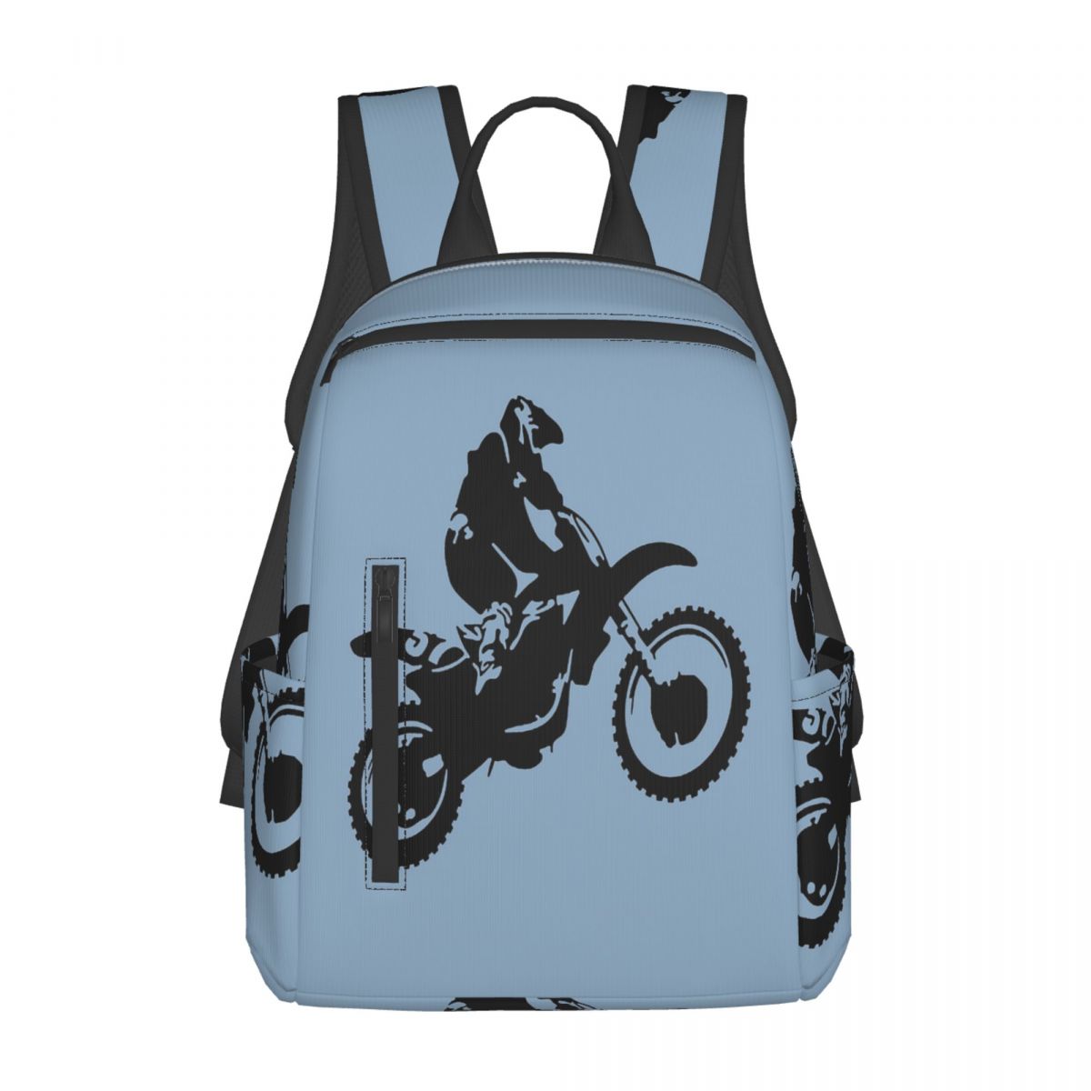 Women Bags Vector - Moto X Dirt Bike Monotone Vektör