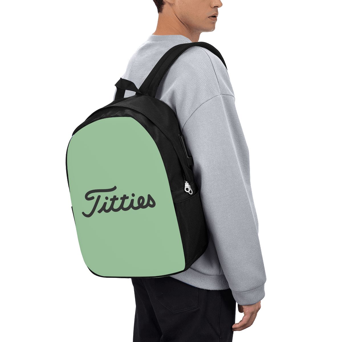 Womens Backpack - Titties Golf Topu Sırt Çantası Seyahat
