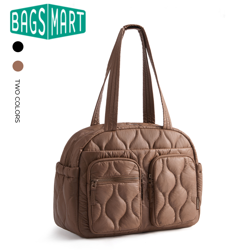 Women Bags With Laptop Compartment - BAGSMART Kadınlar için Tote Çanta Rahat