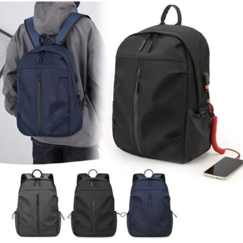 Women Bags Grey - Yüksek Kaliteli Naylon Çok Yönlü Sırt