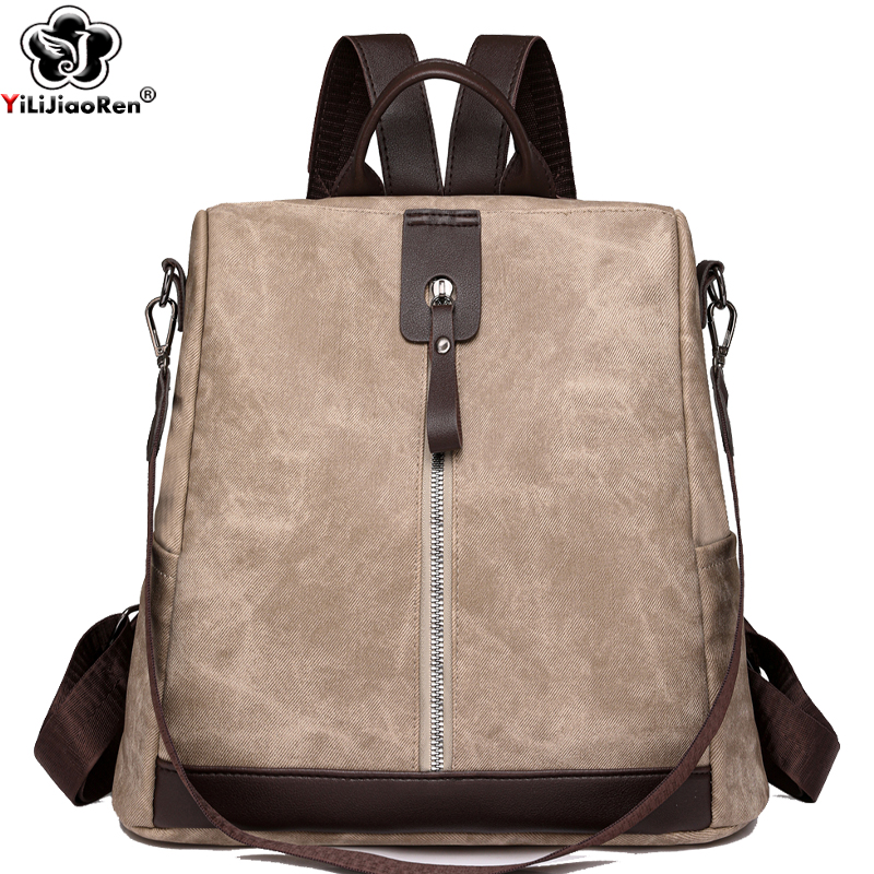 Women Bags In Sale - Moda Anti-hırsızlık Sırt Çantası Kadın Yüksek