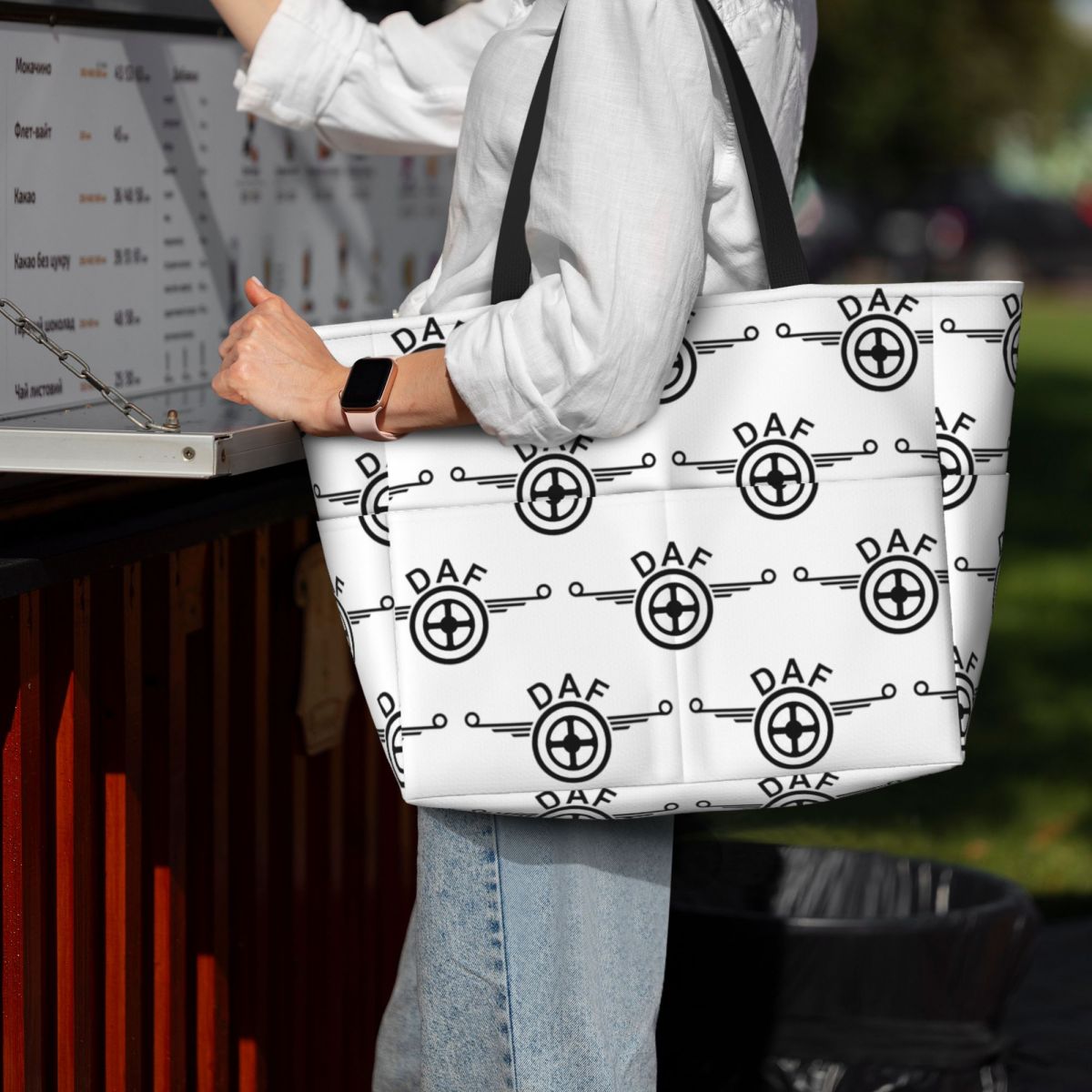 Women Bags Vector - Daf Kamyon Logosu Vektör Tasarım Plaj