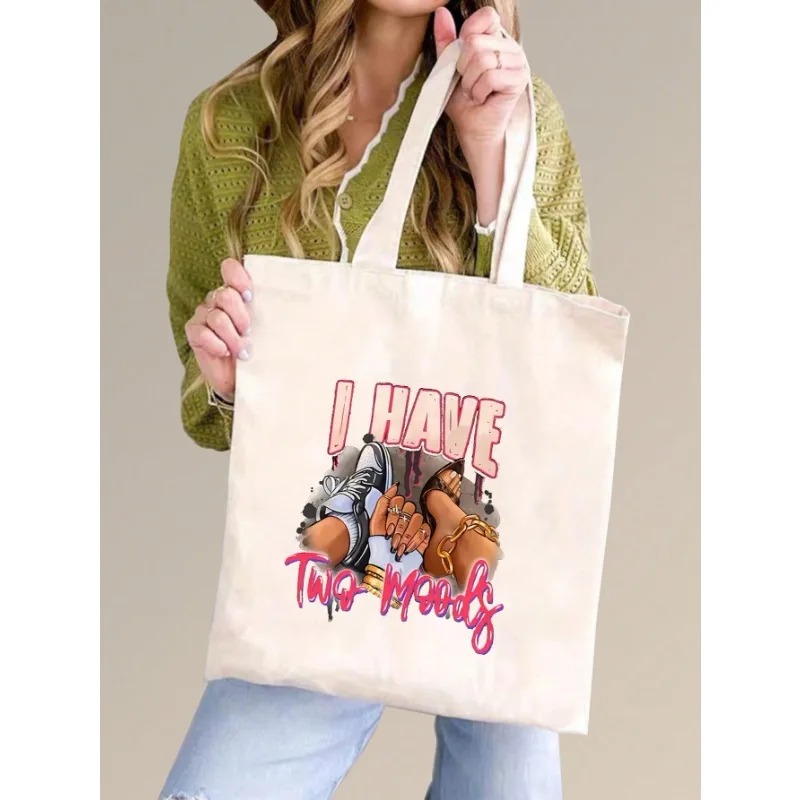 ROMWE Kawaii Yay Desen Kanvas  - Women Bags For Work incelemesi ve fiyatı