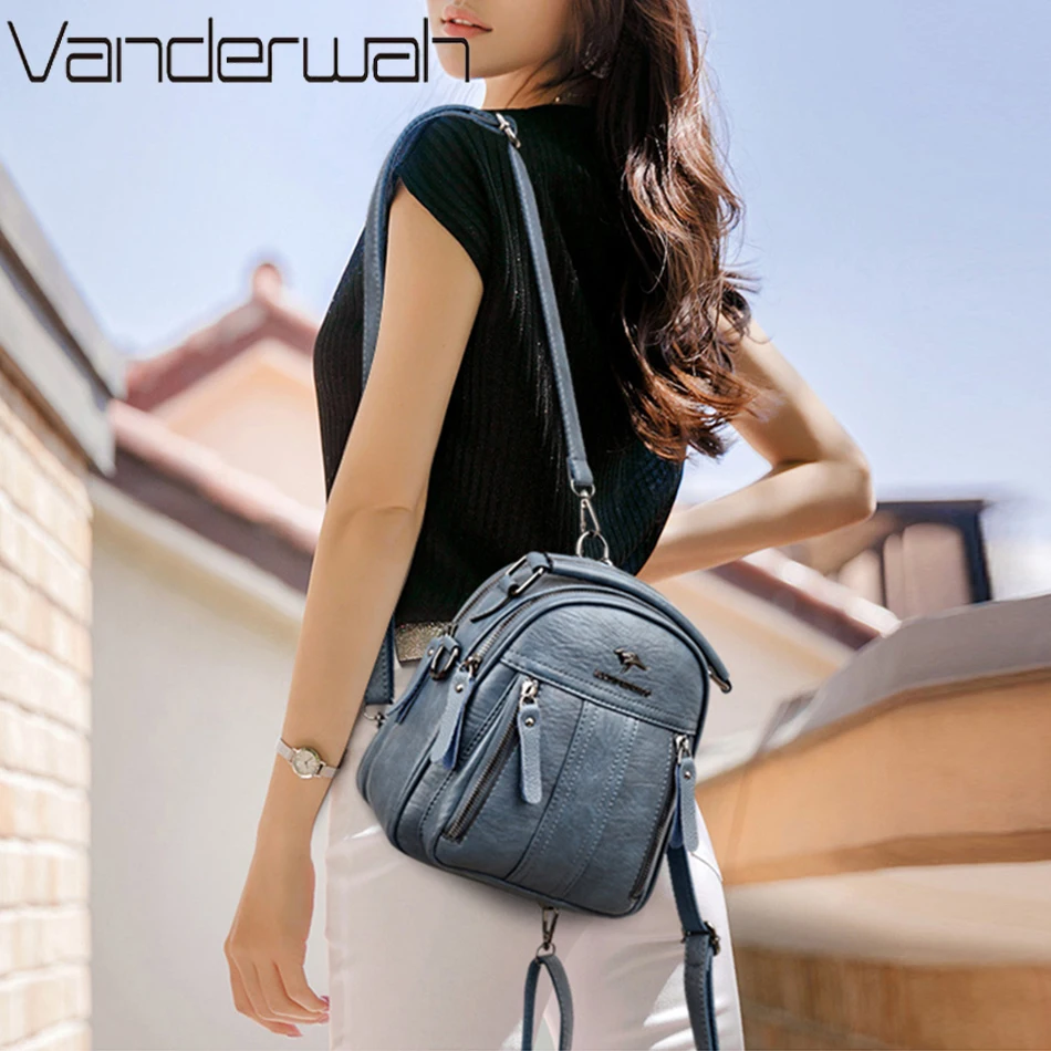 4'ü 1 Arada Deri Sırt Çantalar - Women Bags In Sale incelemesi ve fiyatı