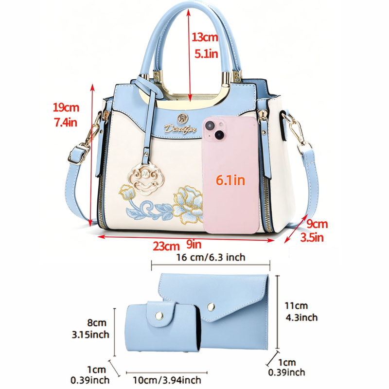 3 parçalı yüksek kaliteli işle - Women Bags For Work incelemesi ve fiyatı