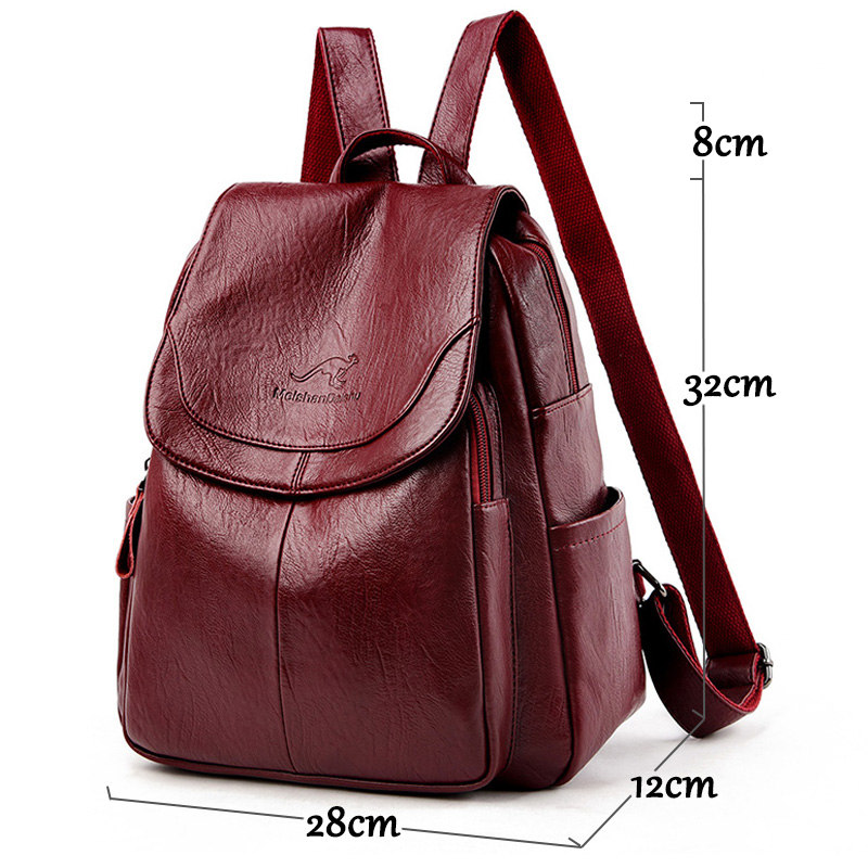 9 renk Kadın Yumuşak Deri Sırt - Women Bags In Sale incelemesi ve fiyatı