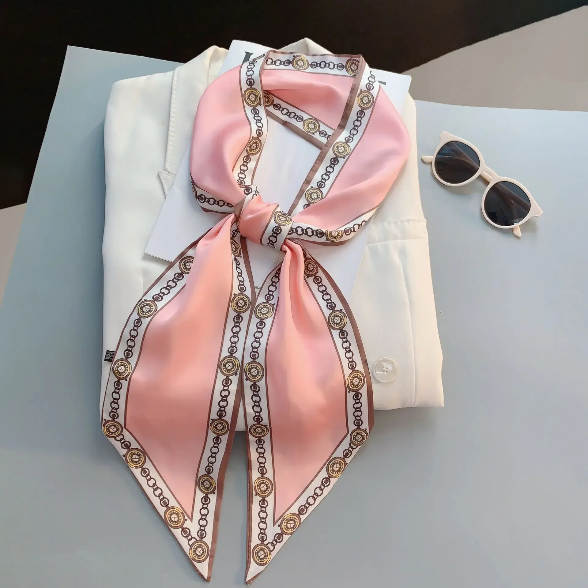 Tasarım Baskılı İnce Eşarp Eko - Women'S Bags Designer Brands incelemesi ve fiyatı