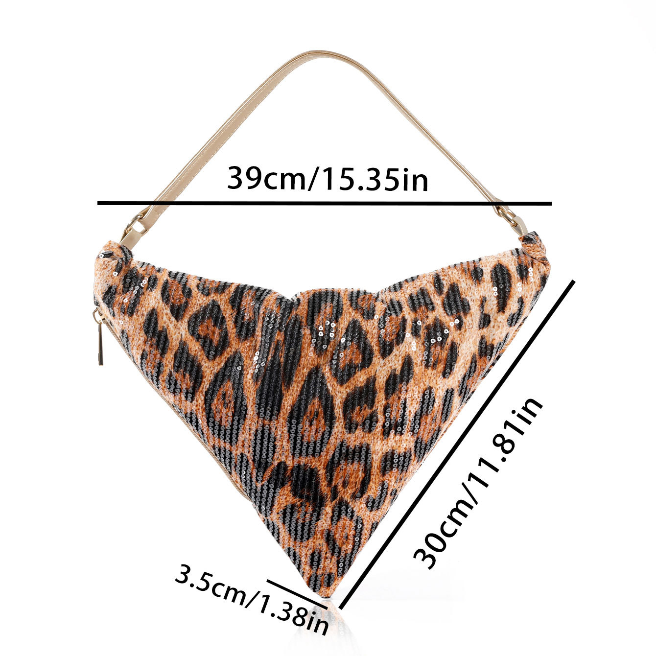 Leopar desenli hilal çanta omu - Women Bags 2026 Trends incelemesi ve fiyatı