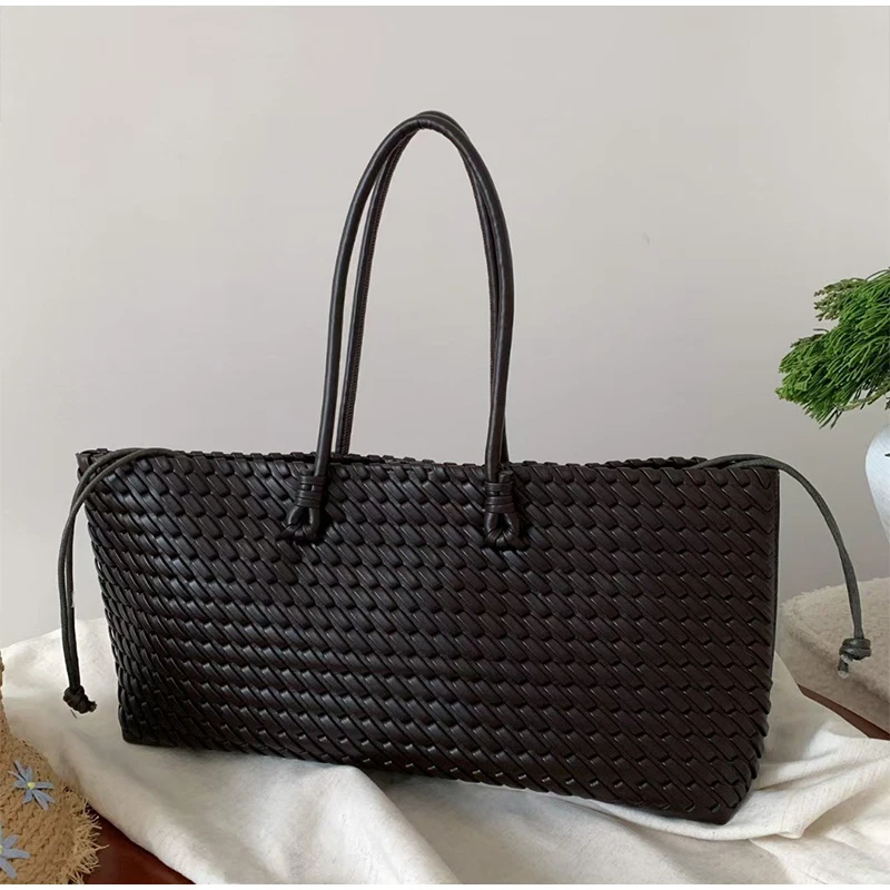 Tasarım Lüks PU Dokuma Tote Ça - Women Bags For Work incelemesi ve fiyatı