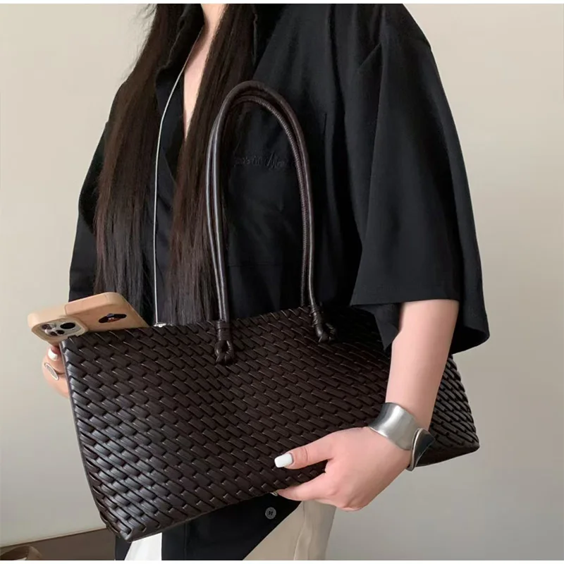 Tasarım Lüks PU Dokuma Tote Ça - Women Bags For Work incelemesi ve fiyatı