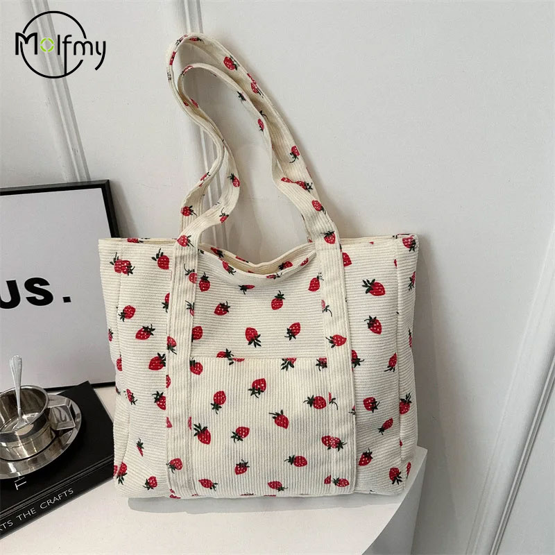 Kadife Çanta Çilek Plaj Çantas - Women Bags Low Price incelemesi ve fiyatı