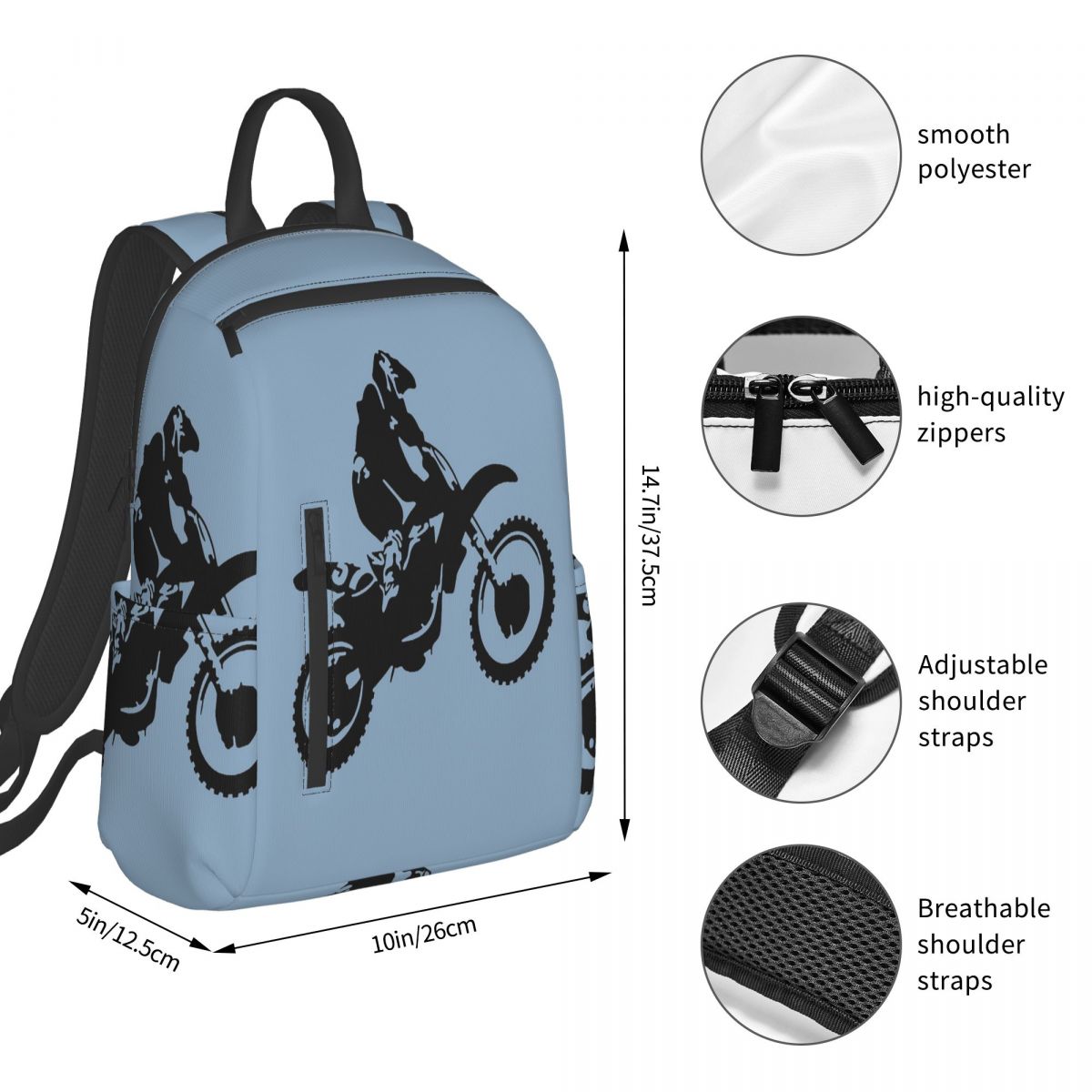 Moto X Dirt Bike Monotone Vekt - Women Bags Vector incelemesi ve fiyatı