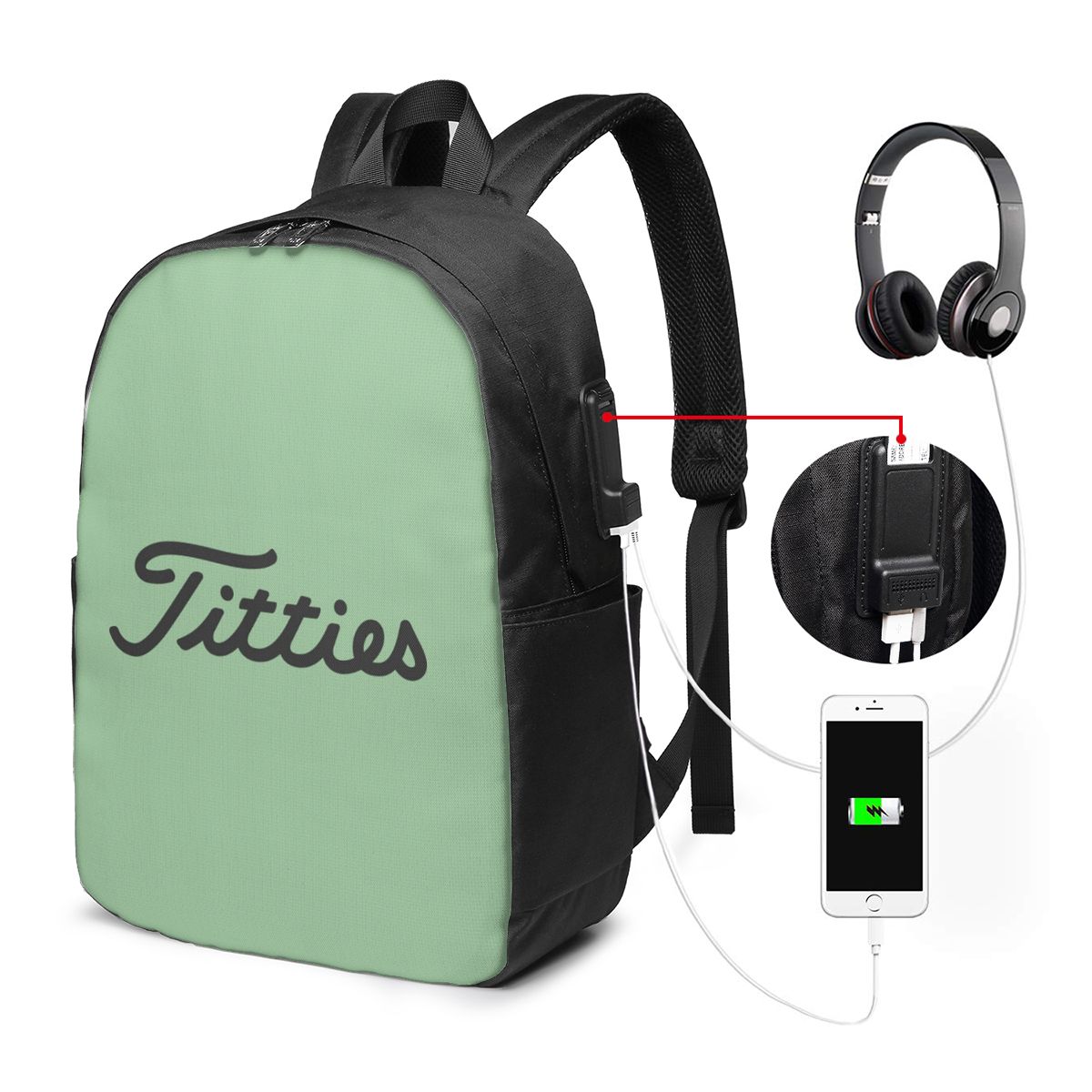 Titties Golf Topu Sırt Çantası - Womens Backpack incelemesi ve fiyatı