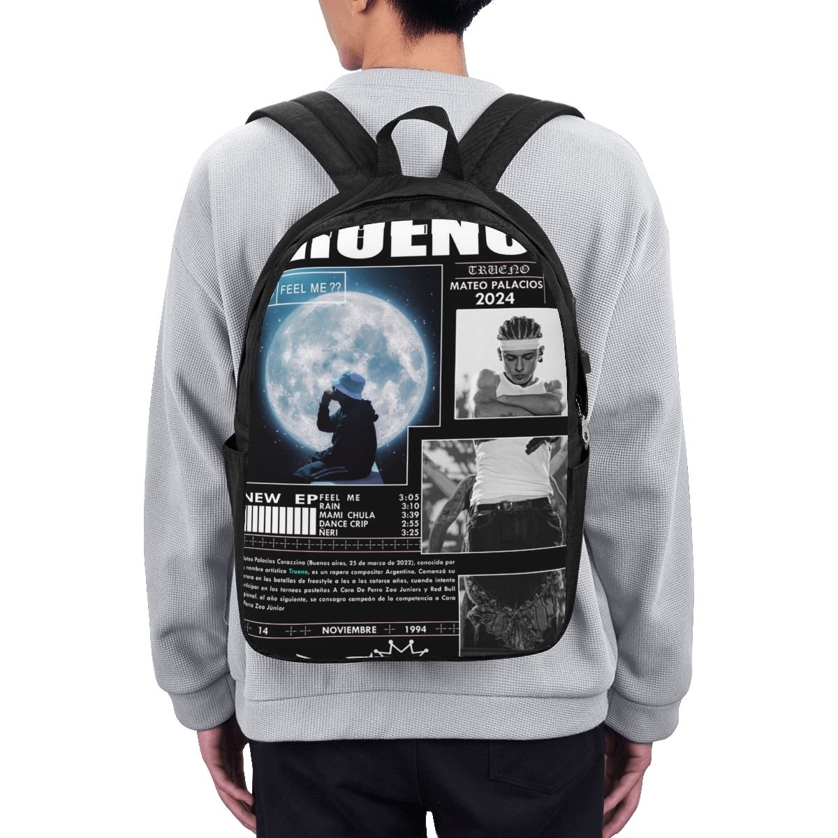 Komik Trueno Hip Hop Rapçi Sır - Womens Backpack incelemesi ve fiyatı