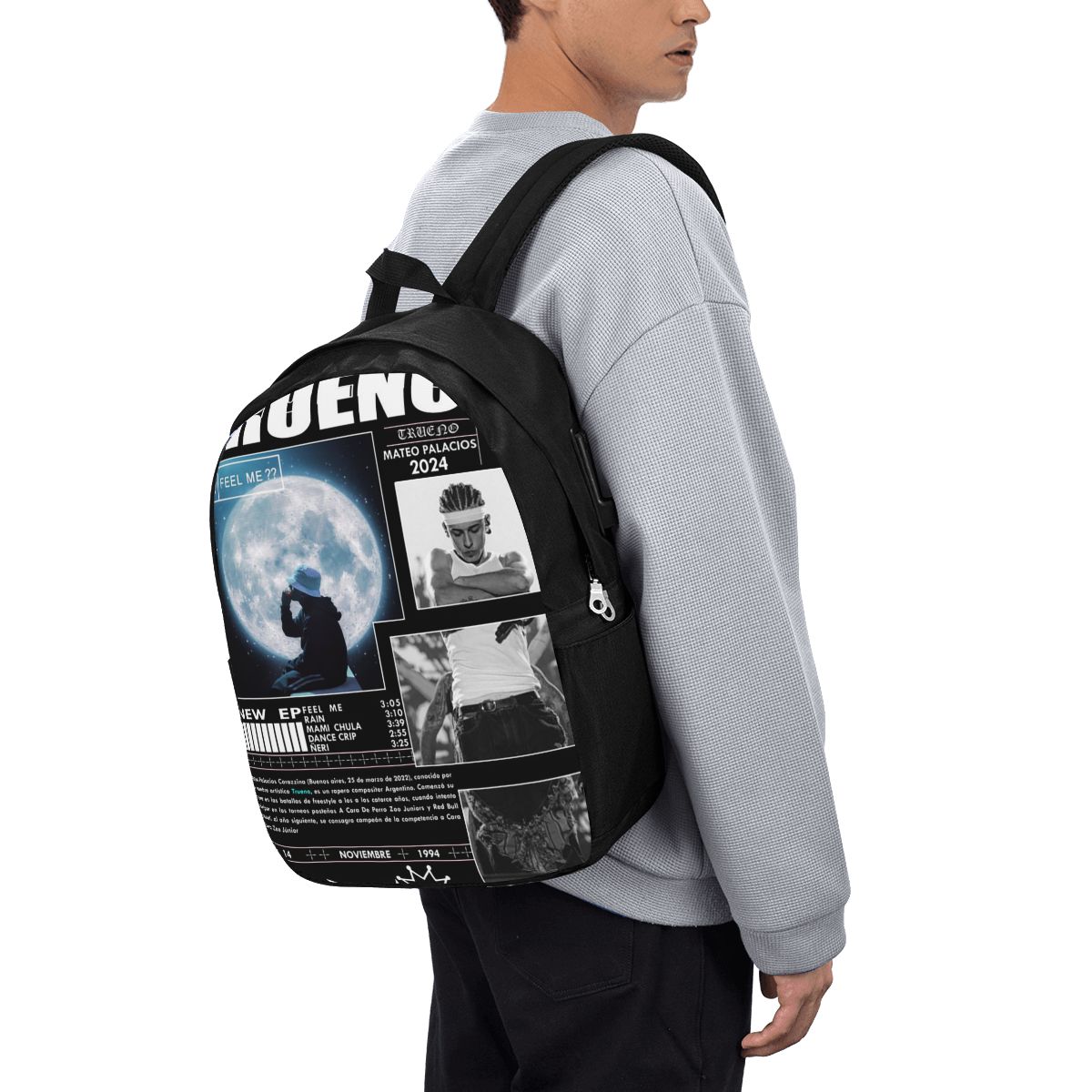 Komik Trueno Hip Hop Rapçi Sır - Womens Backpack incelemesi ve fiyatı