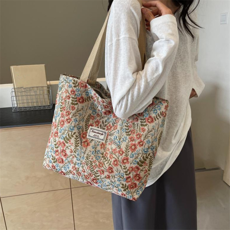 Nakışlı Çiçek Desenli Kanvas Ç - Women Bags For Work incelemesi ve fiyatı