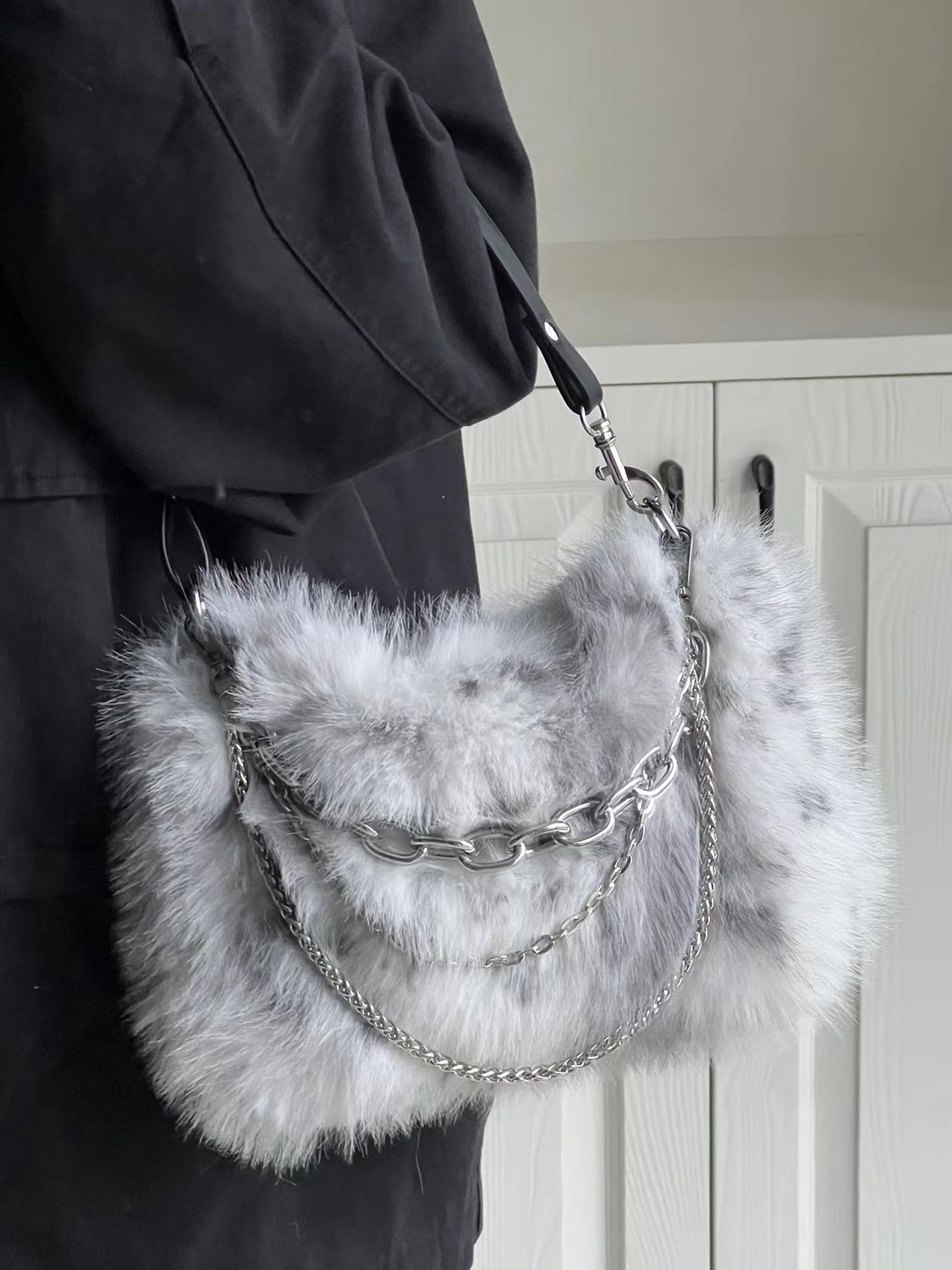 JIAERDI Vintage Y2K çanta kadı - Women Bags Grey incelemesi ve fiyatı
