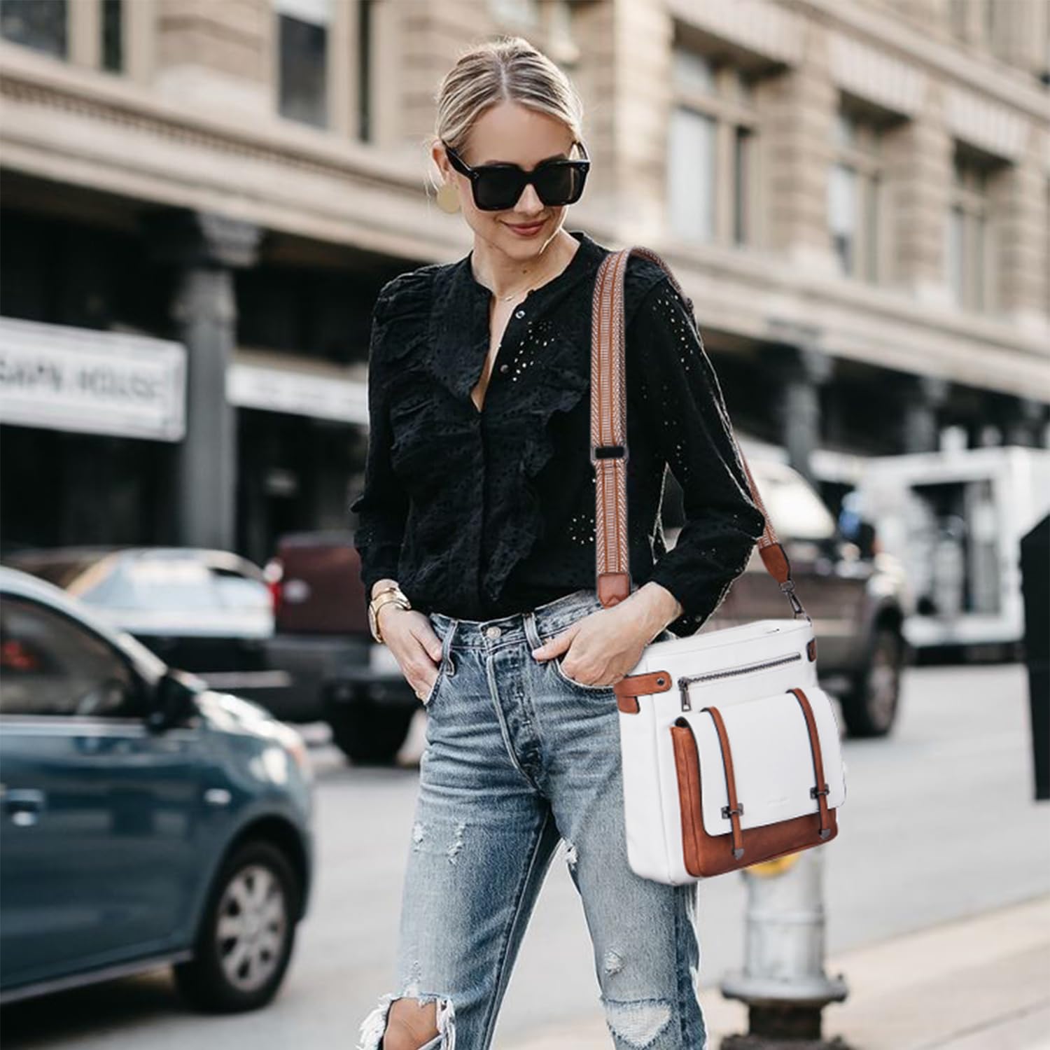 Kadın Büyük Kapasiteli Çapraz  - Women Bags With Laptop Compartment incelemesi ve fiyatı