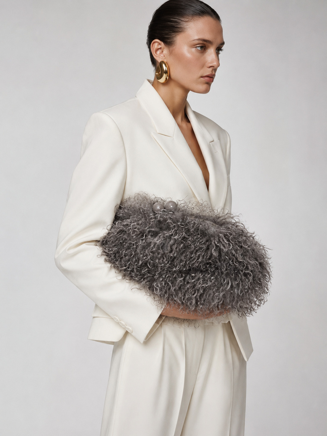 Kadınlar için kusursuz suni kü - Women Bags Grey incelemesi ve fiyatı