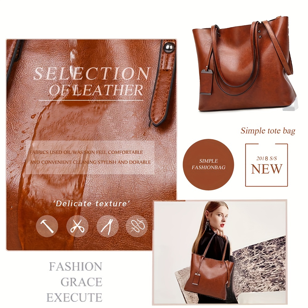 Moda klasik Retro deri kadın T - Women Bags For Work incelemesi ve fiyatı