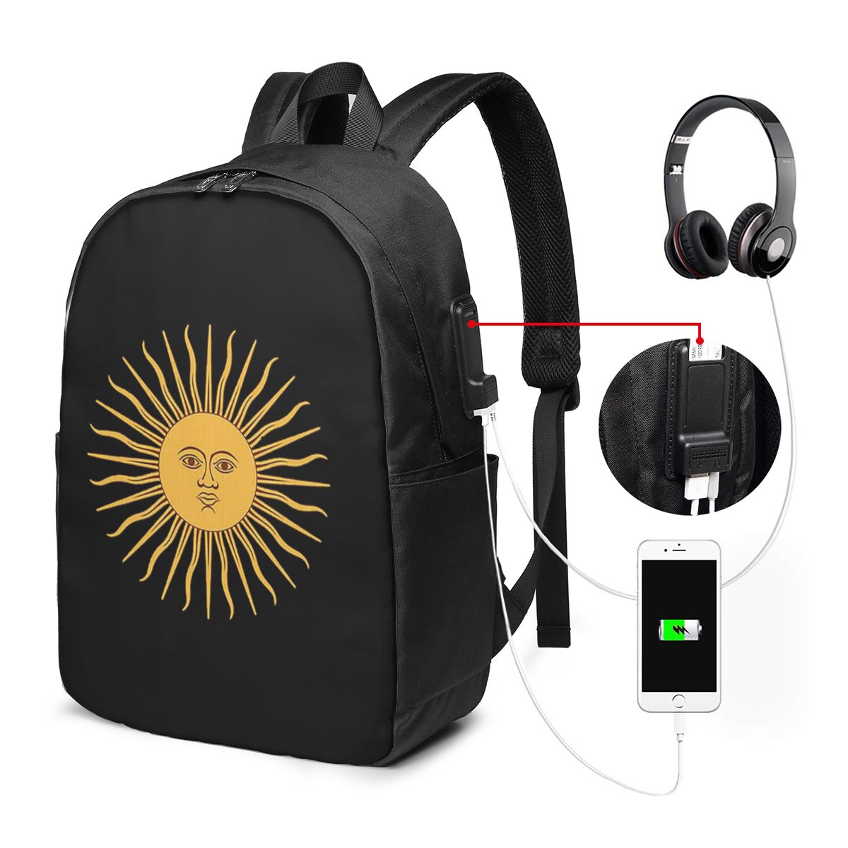 Mayıs güneşi Arjantin bayrağı  - Womens Backpack incelemesi ve fiyatı
